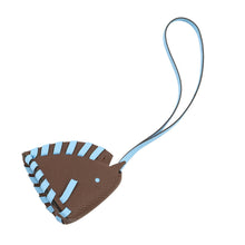 Load image into Gallery viewer, HERMES Cheval Tresse Bag Charm Terre/Celeste Epsom