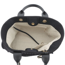 Load image into Gallery viewer, CHANEL Deauville Line BlackAS3257 Canvas Size Small