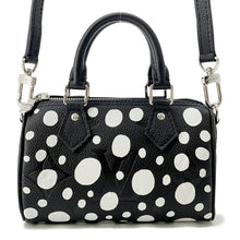 将图像加载到图库查看器中,LOUIS VUITTON LV × YK Nano Speedy Noir/WhiteM81910 Monogram Empreinte Leather Infinity Dot