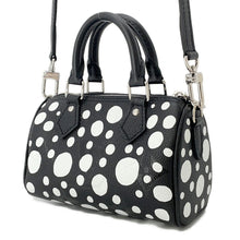 Load image into Gallery viewer, LOUIS VUITTON LV × YK Nano Speedy Noir/WhiteM81910 Monogram Empreinte Leather Infinity Dot