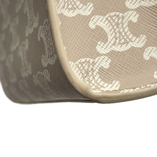 将图像加载到图库查看器中,CELINE Triomphe Vertical Hippo Beige194372 PVC Leather Size Mini