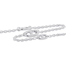 Load image into Gallery viewer, HERMES Chaine d'Ancre Farandole Necklace Size 120 SV925