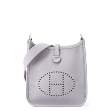 将图像加载到图库查看器中,HERMES Evelyne Short Green Pantan Taurillon Clemence Size TPM