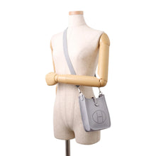 将图像加载到图库查看器中,HERMES Evelyne Short Green Pantan Taurillon Clemence Size TPM