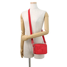 Load image into Gallery viewer, Dior ERL Collaboration Mirage Zip Pouch Shoulder Bag Red2ESBC119RAY Nylon Leather Canvas