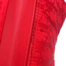 Load image into Gallery viewer, Dior ERL Collaboration Mirage Zip Pouch Shoulder Bag Red2ESBC119RAY Nylon Leather Canvas
