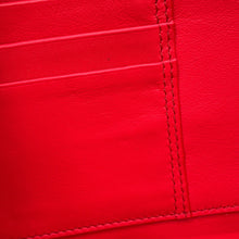Load image into Gallery viewer, Dior ERL Collaboration Mirage Zip Pouch Shoulder Bag Red2ESBC119RAY Nylon Leather Canvas
