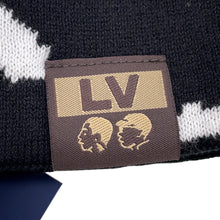 Load image into Gallery viewer, LOUIS VUITTON Scribble Beanie LV Fit Size s Black/White/GreenM5278A Cotton100%