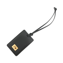 Load image into Gallery viewer, BALENCIAGA Tag Key RingBag Charm Black8196402ABMB1000 Leather