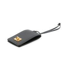 Load image into Gallery viewer, BALENCIAGA Tag Key RingBag Charm Black8196402ABMB1000 Leather