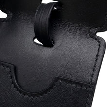 Load image into Gallery viewer, BALENCIAGA Tag Key RingBag Charm Black8196402ABMB1000 Leather