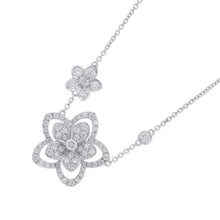 将图像加载到图库查看器中,GRAFF Wildflower Double Diamond PendantRGP790 18K White Gold