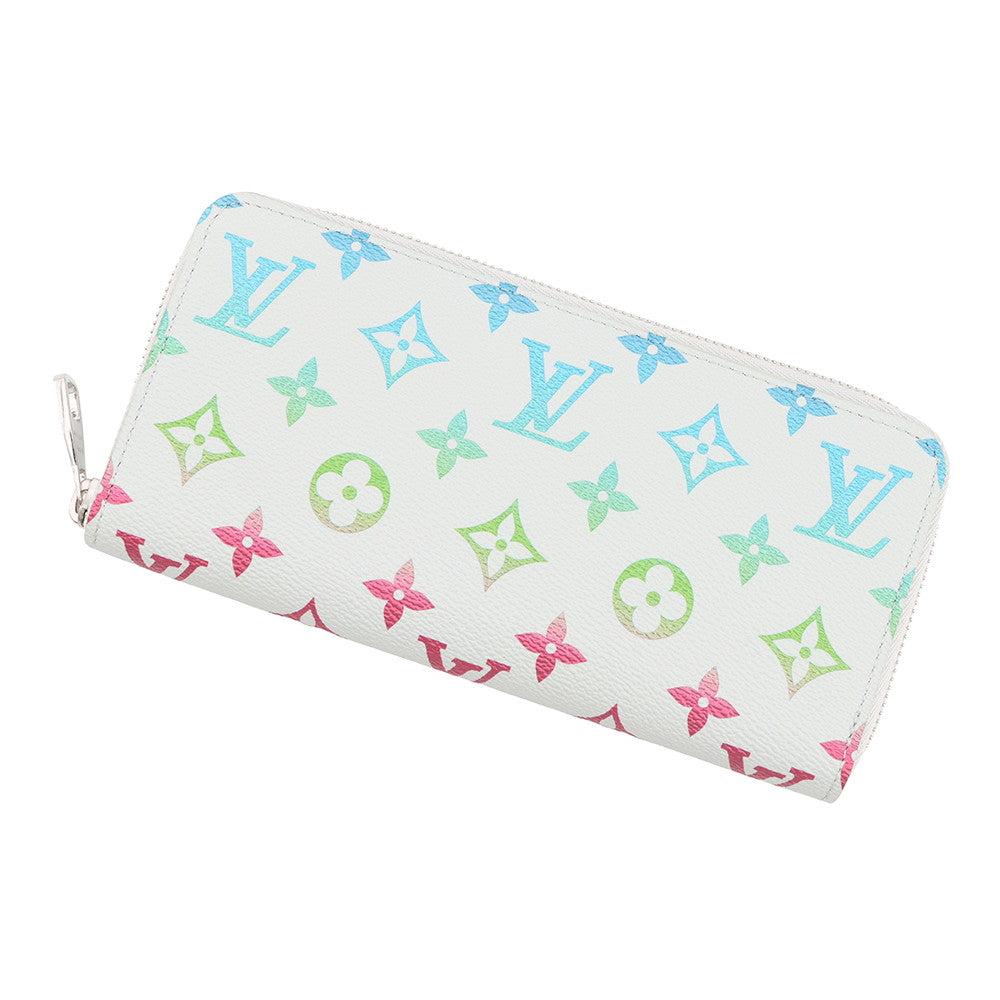 LOUIS VUITTON Zippy Wallet - Horizontal Gray/MulticolorM13908