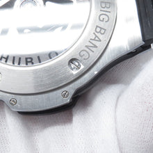 将图像加载到图库查看器中,HUBLOT Big Bang W44mm Stainless Steel Rubber Black Dial301.SB.131.RX