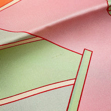 Load image into Gallery viewer, HERMES Carre SEXTANTS sextant Size 90 Orange/Pink/Multicolor Silk100%