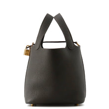 Load image into Gallery viewer, HERMES Picotin Lock Dark Bronze Taurillon Clemence Size PM