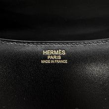将图像加载到图库查看器中,HERMES Constance Miroir Black Box Calf Leather Size 24