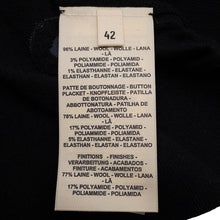 Load image into Gallery viewer, HERMES Lightweight cardigan with long sleeves and the Candy Libris Bandana motif Size 42 BlackH5H2729D3 Wool96% Nylon 3% Polyurethane1%