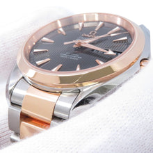 将图像加载到图库查看器中,OMEGA Seamaster Aqua Terra Annual Calendar W38.5mm Stainless Steel K18PG Black Dial231.20.39.22.06.001