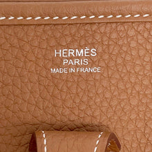 将图像加载到图库查看器中,HERMES Evelyne3 Gold Taurillon Clemence Size PM