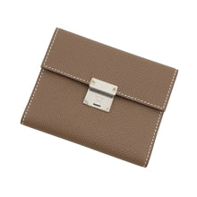 将图像加载到图库查看器中,HERMES Clic Card Case Etoupe Epsom
