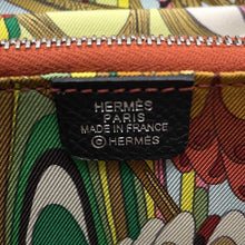 将图像加载到图库查看器中,HERMES Azap compact silk in Black Epsom