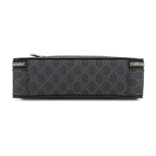 Load image into Gallery viewer, GUCCI GGBlack Shoulder Bag Black822072 FADJA GG Supreme Leather