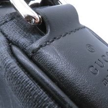 将图像加载到图库查看器中,GUCCI GGBlack Shoulder Bag Black792081 FADJA GG Supreme Leather