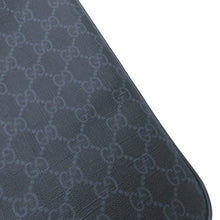 将图像加载到图库查看器中,GUCCI GGBlack Shoulder Bag Black792081 FADJA GG Supreme Leather