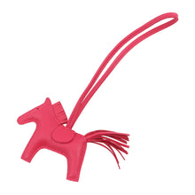 将图像加载到图库查看器中,HERMES Rodeo Rose mexico Lambskin Size PM