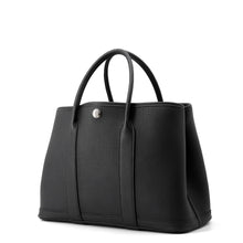 将图像加载到图库查看器中,HERMES Garden Party Black Negonda Leather Size TPM