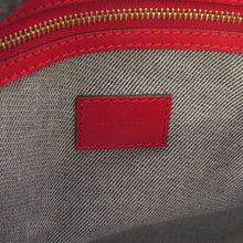 Load image into Gallery viewer, LOUIS VUITTON Speedy Bandouliere Blue/RedM45041 Monogram Denim Size 30