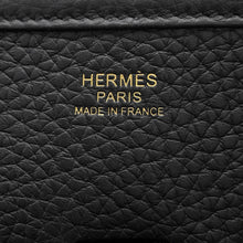 Load image into Gallery viewer, HERMES Evelyne3 Black Taurillon Clemence Size PM