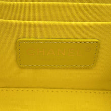 将图像加载到图库查看器中,CHANEL Matelasse Vanity ChainShoulder Bag YellowAS3228 Lambskin