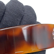 将图像加载到图库查看器中,GUCCI logo headband Brown796916 Plastic Rhinestone