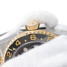Load image into Gallery viewer, ROLEX GMT MasterⅡ W40mm Stainless Steel K18YG Black Dial126713GRNR