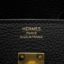 Load image into Gallery viewer, HERMES Birkin Black Togo Leather Size 25