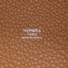 将图像加载到图库查看器中,HERMES Picotin Lock Gold Taurillon Clemence Size PM