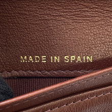 Load image into Gallery viewer, CHANEL CC Logo Round Zip Compact Wallet BrownAP4918 Grained Goatskin Leather