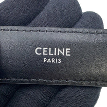 Load image into Gallery viewer, CELINE TriompheBelt 25MM Size 90 Black45AKA2ACO PVC Calf Leather