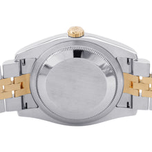 Load image into Gallery viewer, ROLEX Datejust W36mm Stainless Steel K18YG Champagne con Pewter Dial116233G