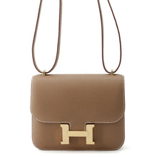 Load image into Gallery viewer, HERMES Constance3 Miroir Mini Etoupe Epsom
