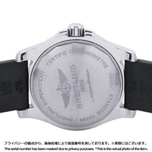 将图像加载到图库查看器中,BREITLING Superocean Automatic 44 W44mm Stainless Steel Rubber Blue DialA17367
