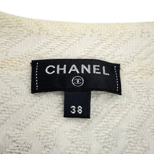 Load image into Gallery viewer, CHANEL Best Size 38 White/MulticolorP54119 Cotton97% Rayon2% Polyester1%