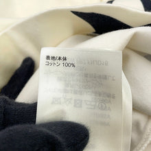 将图像加载到图库查看器中,LOUIS VUITTON LV Logo Star Chain Dress Size M White/Black Cotton100%