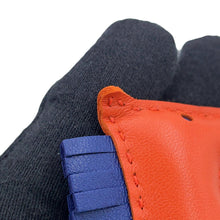 Load image into Gallery viewer, HERMES Rodeo Pegasus Cornelian/Anemone/Blue Saphir Lambskin Size PM