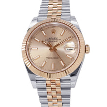 将图像加载到图库查看器中,ROLEX Datejust W41mm Stainless Steel K18PG Sundust Dial126331