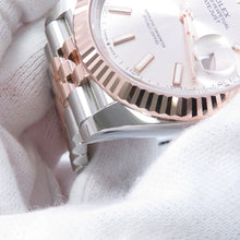 将图像加载到图库查看器中,ROLEX Datejust W41mm Stainless Steel K18PG Sundust Dial126331