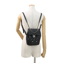 Load image into Gallery viewer, CHANEL Matelasse Backpack BlackAS4058 Caviar Leather