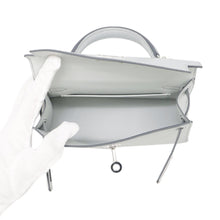 Load image into Gallery viewer, HERMES Mini Kelly 2 Argent Chevre Shamqila